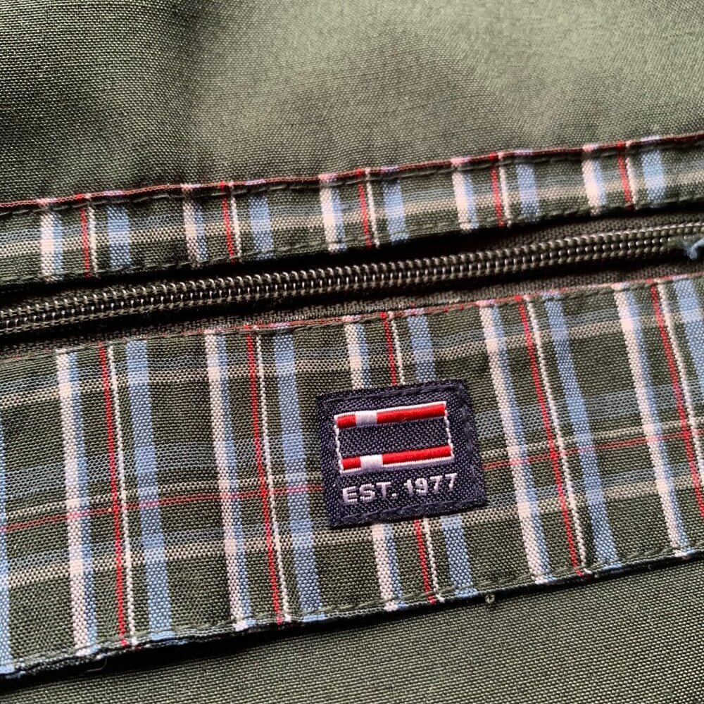 Vintage Bugle Boy Jean Company Plaid & Solid Button-Up Shirt | Size L - Picture 5 of 10